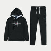 T-H PREMIUM FLEECE KIDS TRACKSUIT BLACK