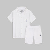 RAPL LURN PREMIUM POLO TWINSET WHITE PURE