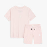 RLPH LRN PREMIUM KIDS JERSEY TWINSET PINK