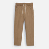 ZRA MEN PREMIUM STAPERED JOGGER DARK BROWN