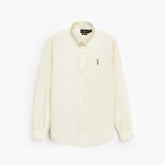 R-L MENS PREMIUM OXFORD BUTTON CASUAL WHITE