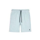 R-L MEN PREMIUM BRUSTTASCHE SHORTS SKY