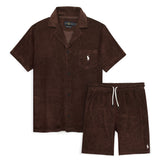 R-L MEN PREMIUM BRUSTTASCHE TWINSET BROWN