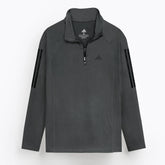 ADS PREMIUM DRYCORE STRIPE MOCK MEN GREY