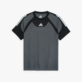 ADS MEN PREMIUM PANNELLED T SHIRT GREY