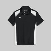 UA PREMIUM DRYFIT HEATGEAR POLO BLACK