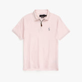 RLPH LURN PREMIUM MULTI ZIPPER POLO MEN POWDER PINK