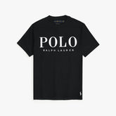 RL PREMIUM WAFFLE LOGO PONY T SHIRT BLACK