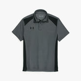UA PREMIUM DRYFIT HEATGEAR POLO GREY