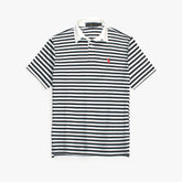 R-L PREMIUM FRANCISCO STRIPPER POLO BLACK