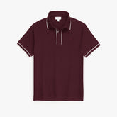 LCSTE MEN PREMIUM PARIS STRECH POLO MEHROON