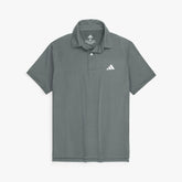 ADS MEN IMPORTED ALLOVER PRINT GOLF POLO GREY