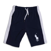RL KIDS WHITE PANEL NEAVY SHORT