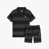 RAPL LURN PREMIUM POLO TWINSET GUNMETAL CHARCOAL