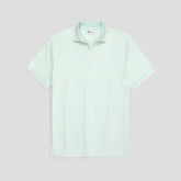 ZRA PREMIUM V NECK POLO SHIRT MEN SEA GREEN