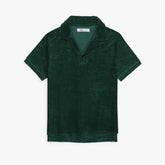 ZRA PREMIUM COTRISE POLO MEN DK GREEN