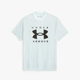 UA DRYFIT OVERSIZED POWERSTRETCH T SHIRT MEN SKY