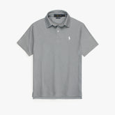 R-L PREMIUM FRANCISCO STRIPPER POLO GREY