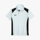 UA PREMIUM DRYFIT HEATGEAR POLO SKY