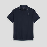 RLPH LURN PREMIUM V NECK BORDER POLO MEN NEAVY