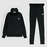 UND MEN PREMIUM RIVAL KNIT TRACKSUIT BLACK