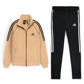 ADS MEN DAYREADY PIPING RAGLAN TRACKTOP BEIGE