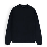 ZRA MONACO TEXTURED SWEAT-KNIT MEN BLACK
