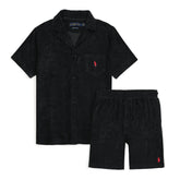 R-L MEN PREMIUM BRUSTTASCHE TWINSET BLACK