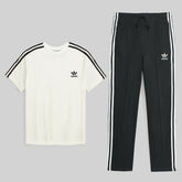 ADS PREMIUM ADI COLOR TRACKSUIT MEN WHITE-BLACK