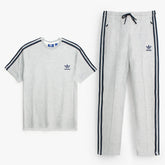 ADS PREMIUM ADI COLOR TRACKSUIT MEN HEATHER-GREY