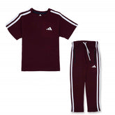 ADS KIDS PREMIUM T SET MEHROON