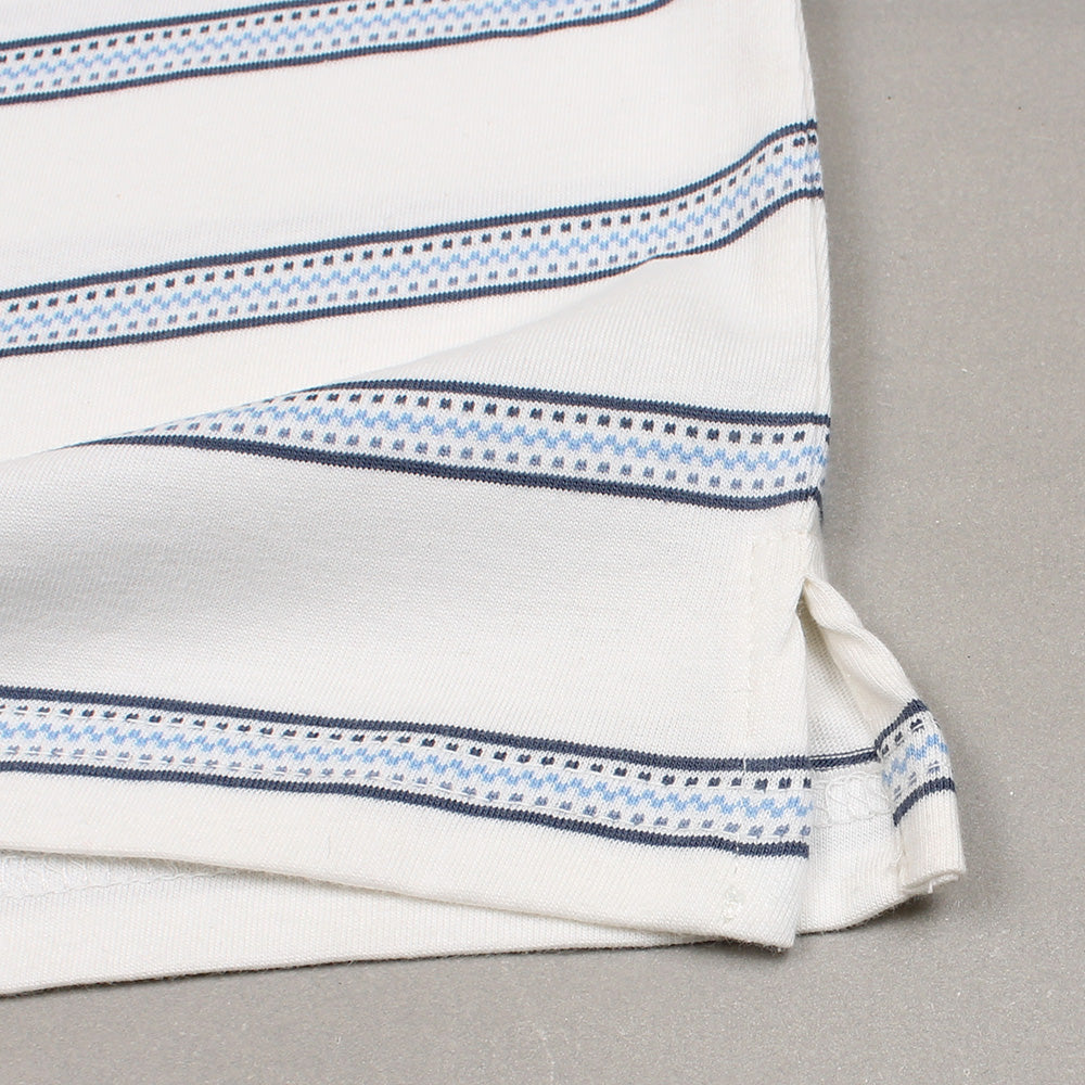 RAPL LURN PREMIUM POLO TWINSET BLUE WHITE