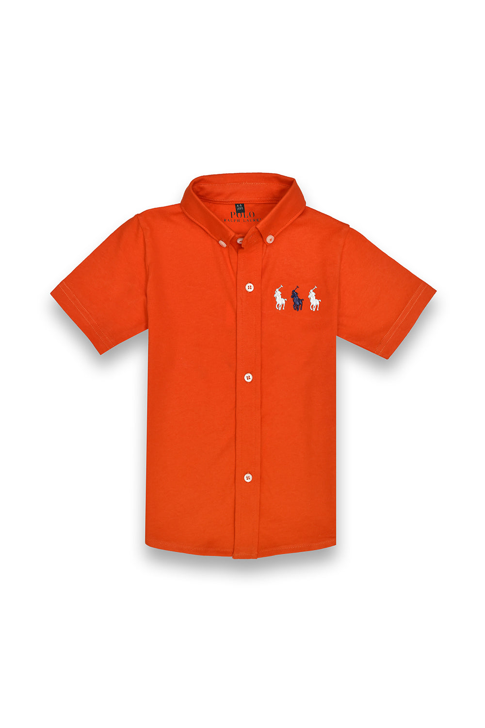 RL KIDS PREMIUM CASUAL SHIRT ORRANGE