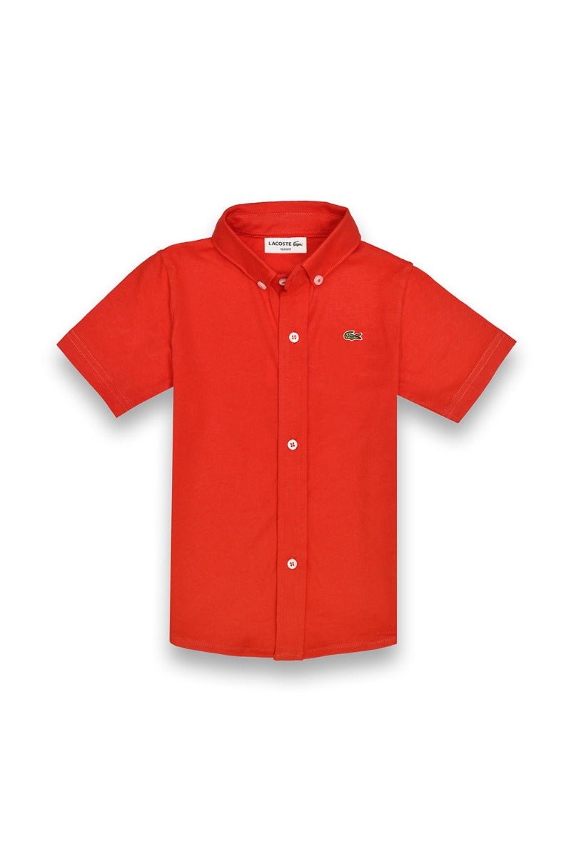 LCSTE PREMIUM KIDS CASUAL SHIRT RED