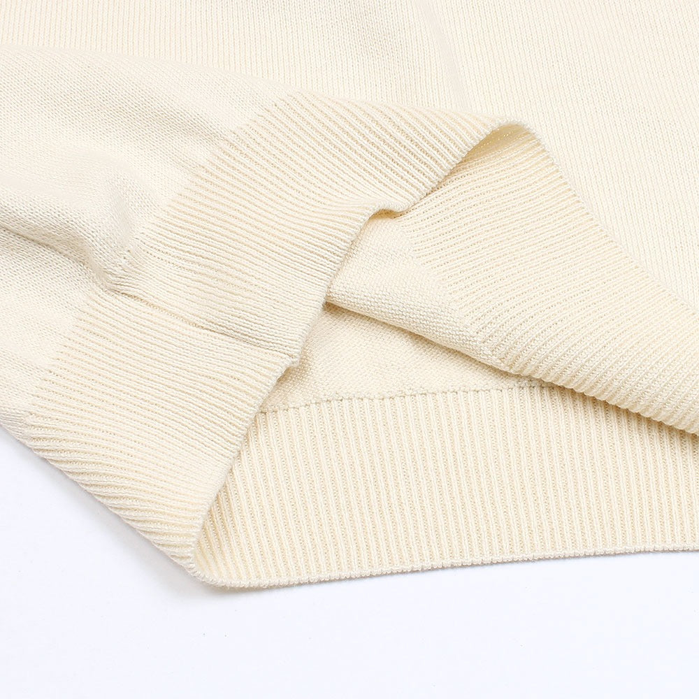 RL OXFORD HERITAGE MOCK KNIT MEN OFF-WHITE