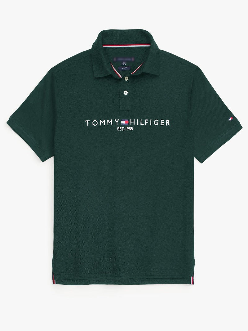 PREMIUM T-H MEN POLO SHIRT DK-GREEN