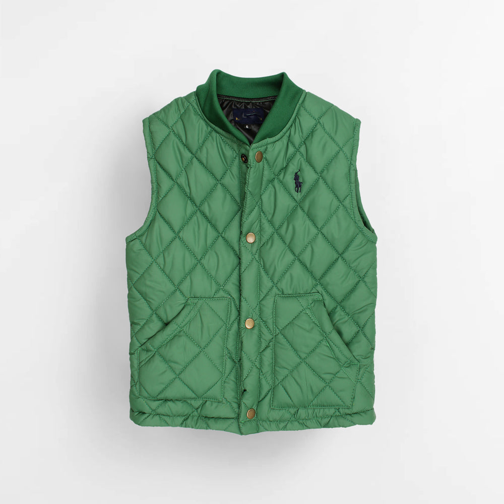 RLPH LURN PREMIUM KIDS PUFFERS GREEN