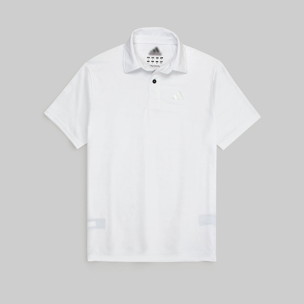 ADS IMPOTED BEEMESH CORE POLO PURE WHITE