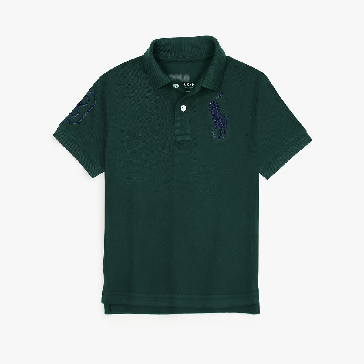 RLPH LURN PREMIUM BIG PONY KIDS POLO DK-GREEN