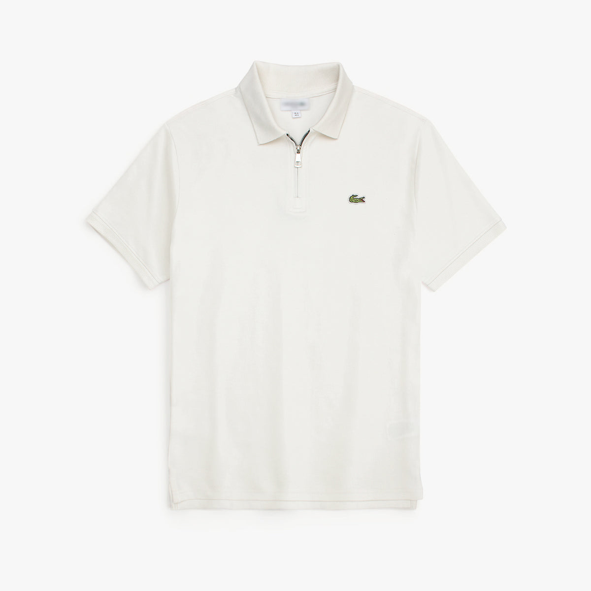 LCSTE PREMIUM MEN ZIPPER POLO OFF WHITE