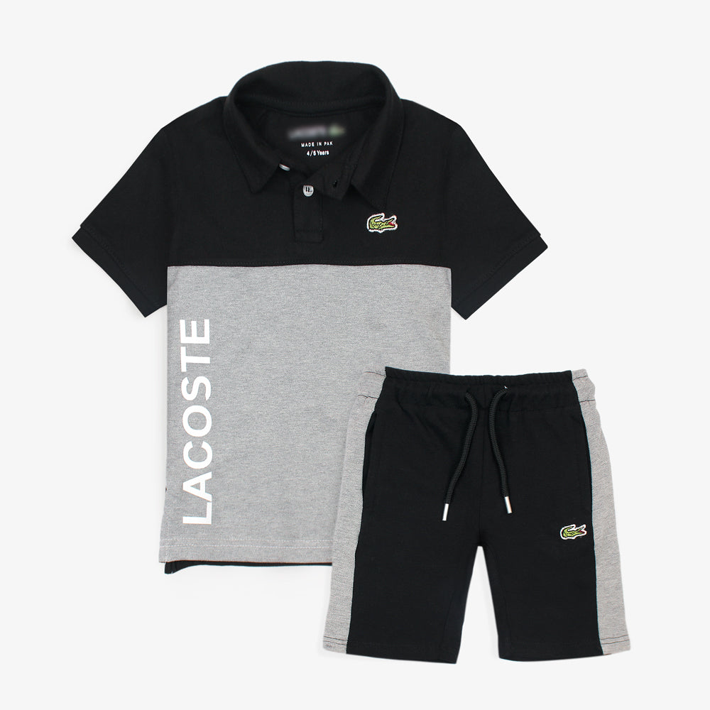 LCSTE PREMIUM KIDS TWIN SET BLK-GREY