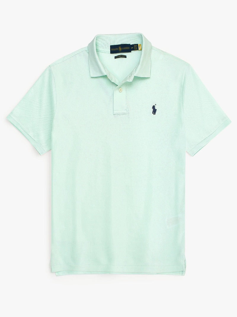 PREMIUM RLPH LURN SNGLE PONY POLO MEN SEA-GREEN