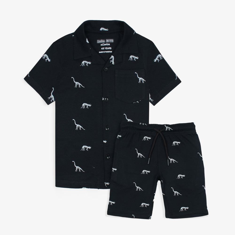 ZRA PREMIUM KIDS CASUAL TWIN SET DINO