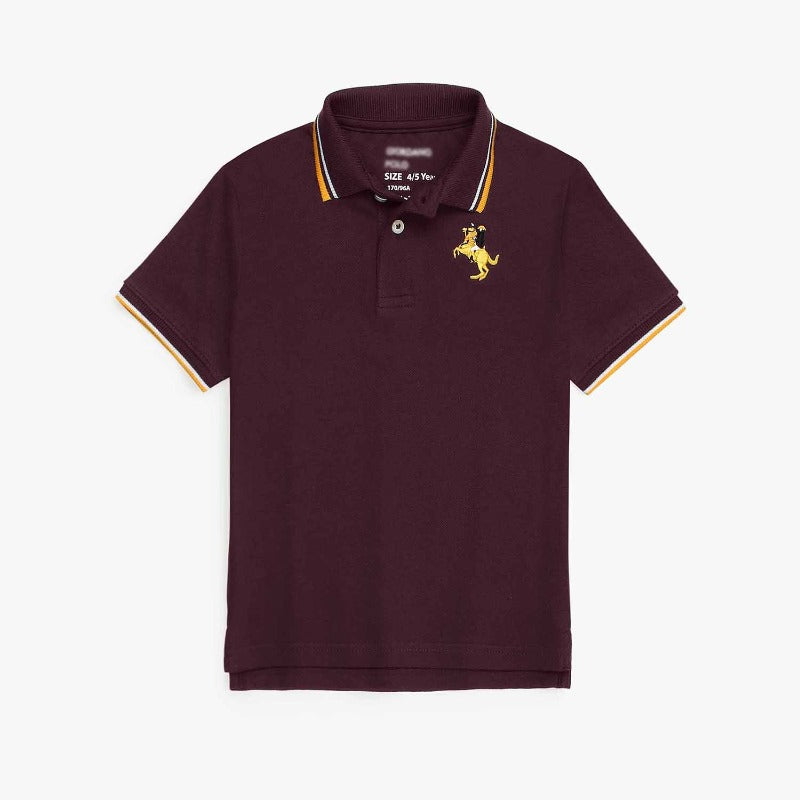 GRDANO PREMIUM KIDS NEPOLIAN POLO MAHROON