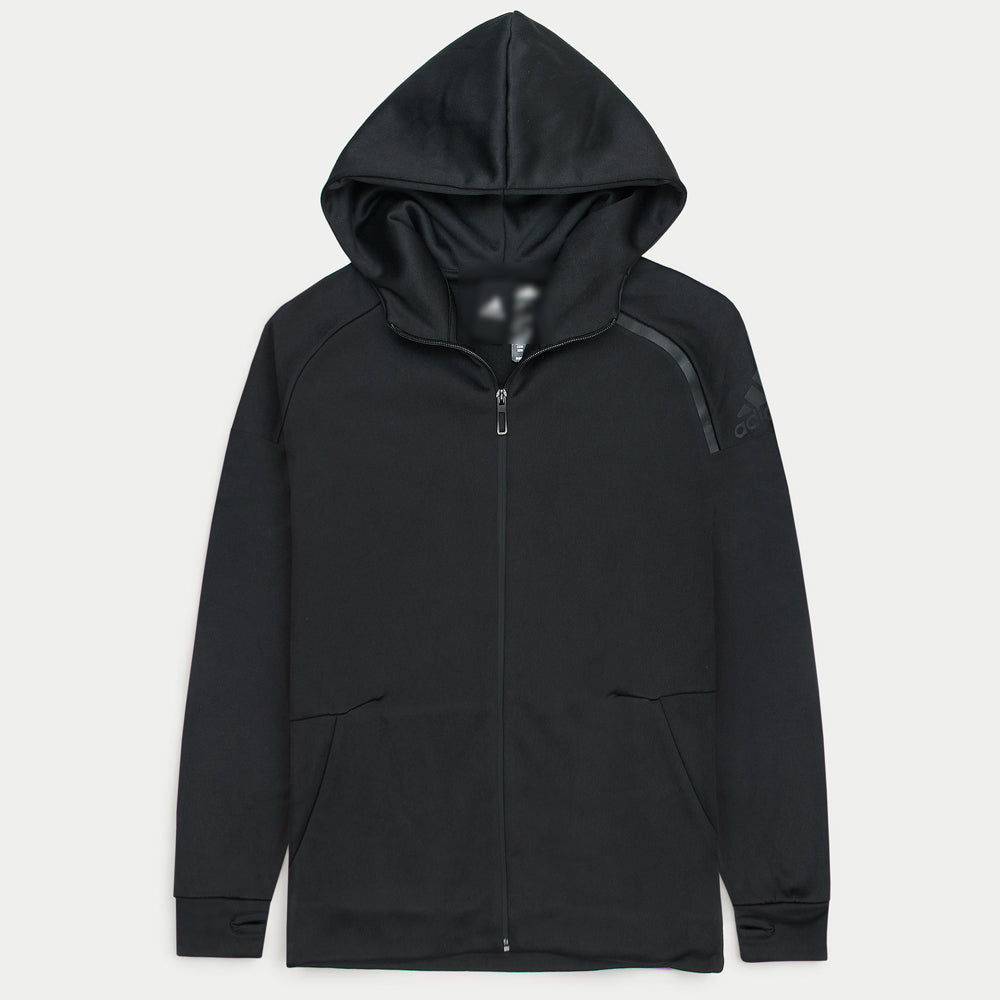 ADS PREMIUM ATHLETIC ONE STRPS HOODIE BLACK