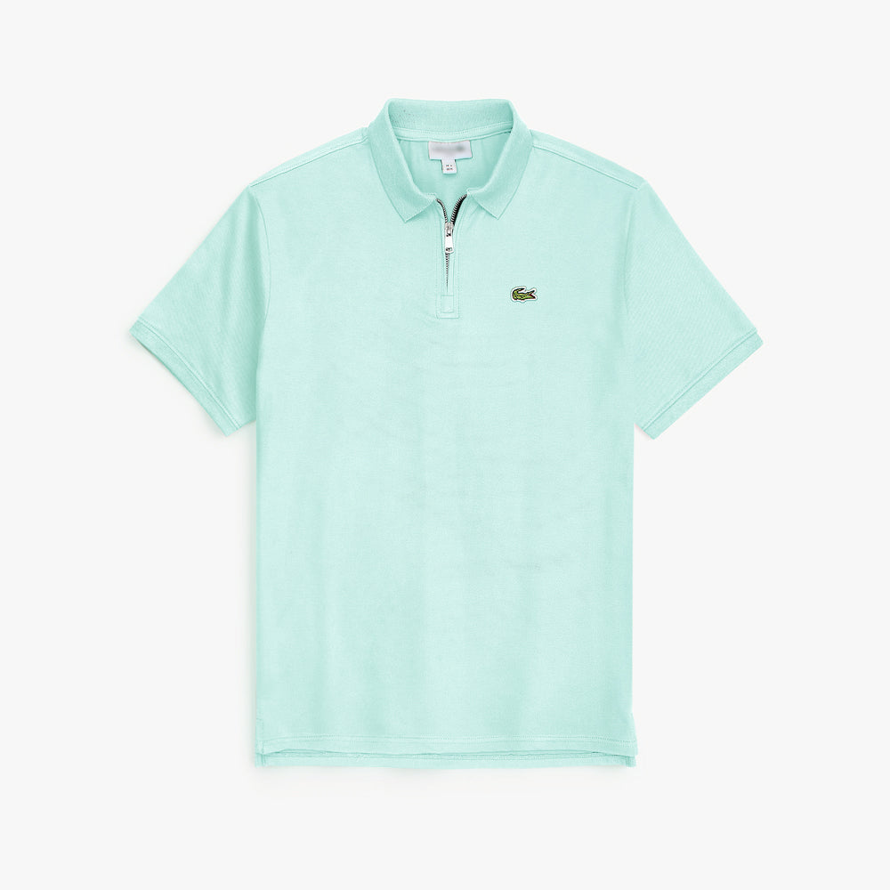 LCSTE PREMIUM MEN ZIPPER POLO SEA-GREEN