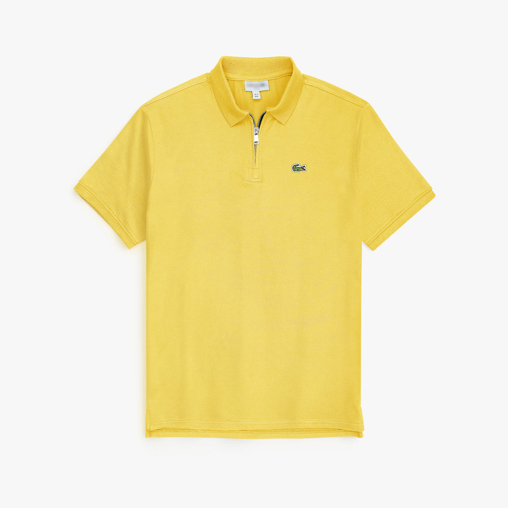 LCSTE PREMIUM MEN ZIPPER POLO YELLOW