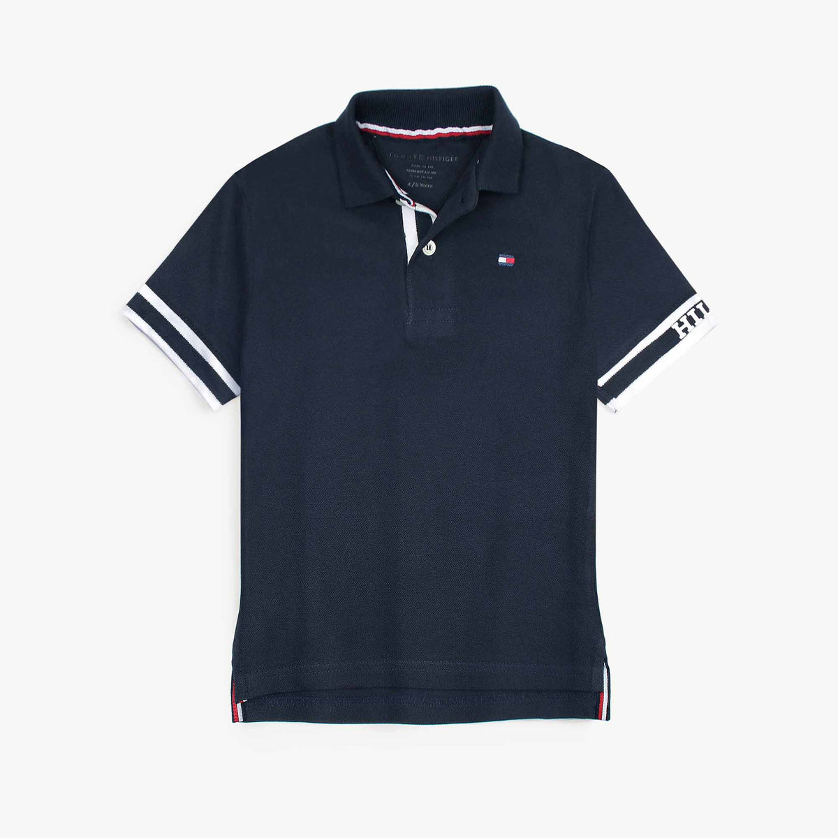 T-H HLFGER PREMIUM KIDS POLO OFF NEAVY