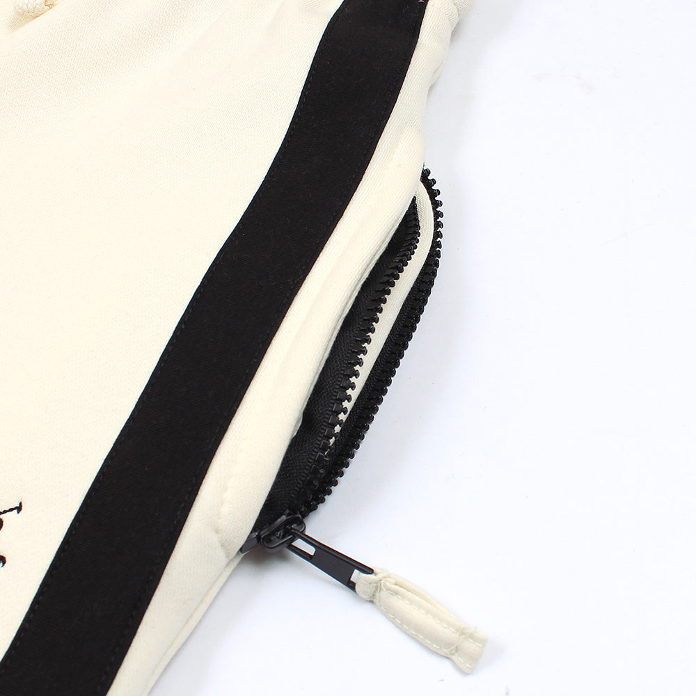 RALP LURN VINTAGE SOFT COTTON TWO TAP TRACKSUIT CREAM