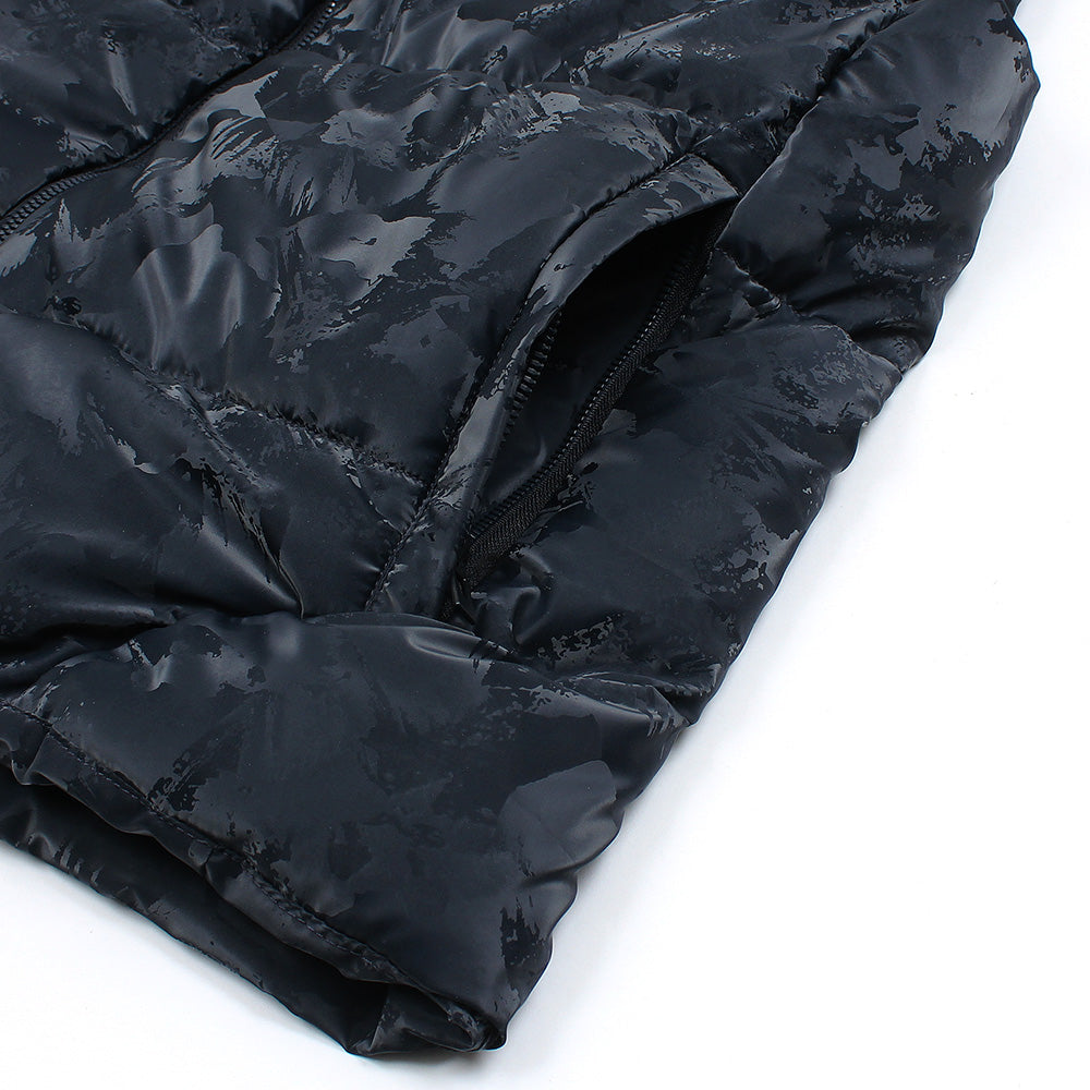 ZRA LUXURY HANDWOVEN GILLET NEAVY CAMO